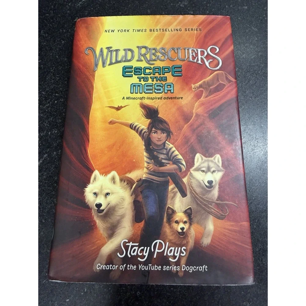Wild Rescuers Complete Hardcover Set 1-4 Stacy Plays Minecraft‎ Adventure Books